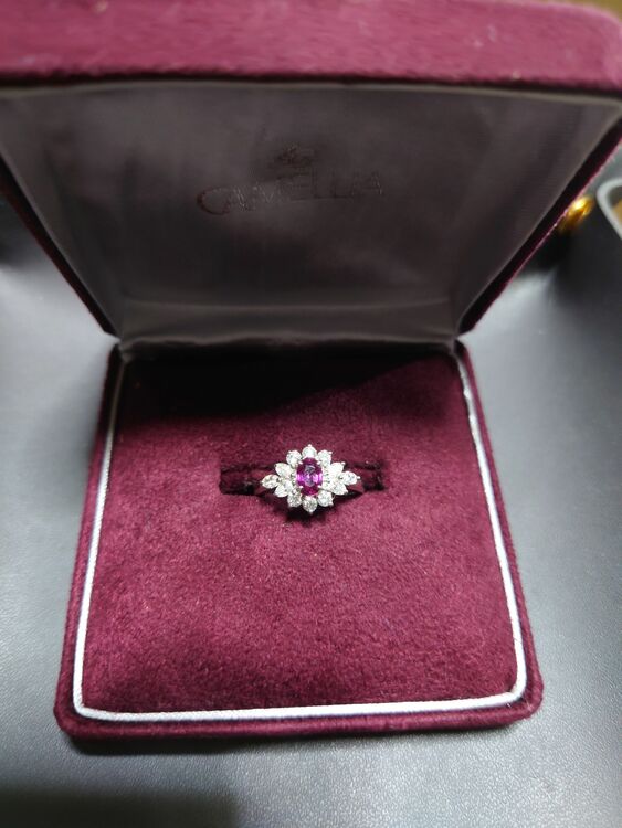 ルビー　ダイヤモンド　リング（宝石）の商品画像 - 査定依頼日：2025年9月16日 - 最高査定価格：60,000円