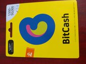 BitCash（チケット・金券）の商品画像 - 査定依頼日：2026年5月30日 - 最高査定価格：100,000円