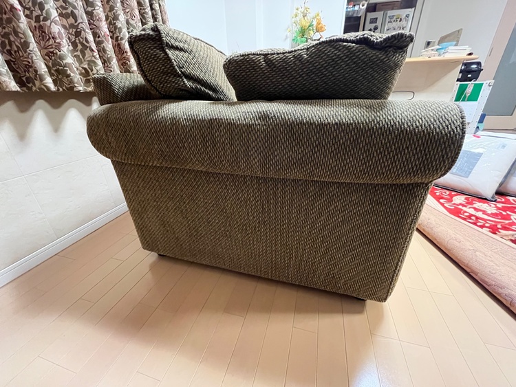 3人掛けソファー　大塚家具で購入（家具・寝具）の商品画像 - 査定依頼日：2026年1月12日 - 最高査定価格：5,000円