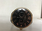 [テンデンス]Tendence ガリバーラウンド ブラック文字盤 デイト クロノ