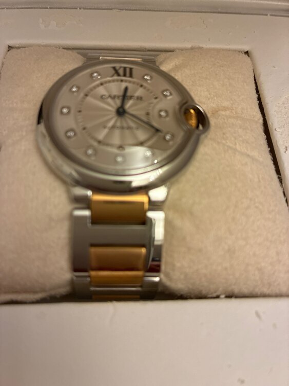 カルティエ バロンブルー 3284190700R（高級時計）の商品画像 - 査定依頼日：2025年4月23日 - 最高査定価格：550,000円