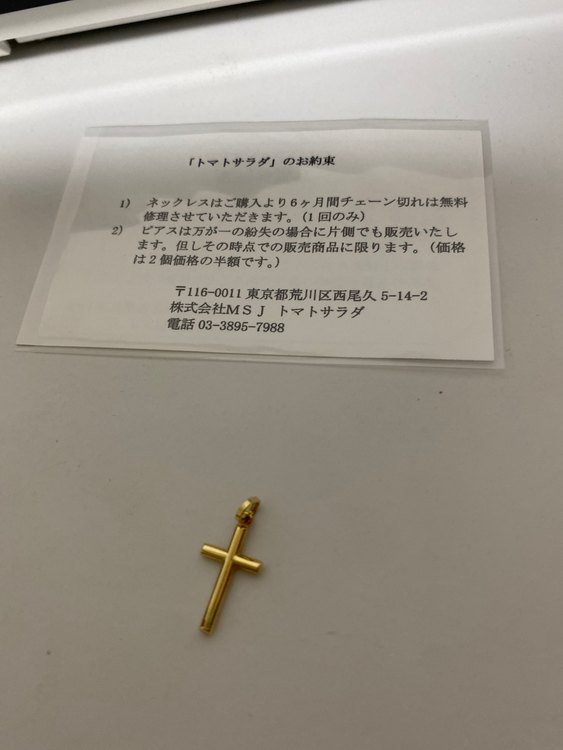 18 金ネックレストップ（金・貴金属）の商品画像 - 査定依頼日：2023年9月27日 - 最高査定価格：40,000円