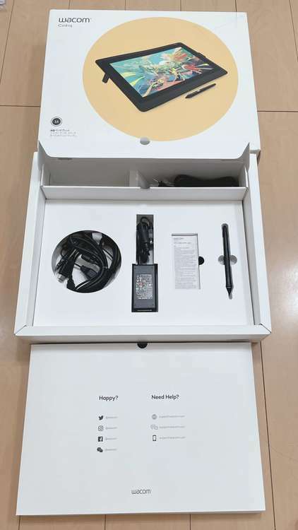 液晶タブレット Wacom Cintiq 16（家電）の商品画像 - 査定依頼日：2025年2月22日 - 最高査定価格：22,500円