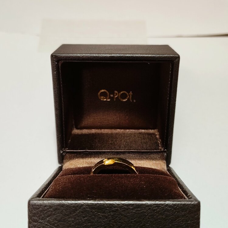 K18　チーズ リングオーダージュエリーQ-pot.　約8g（金・貴金属）の商品画像 - 査定依頼日：2026年1月20日 - 最高査定価格：138,000円