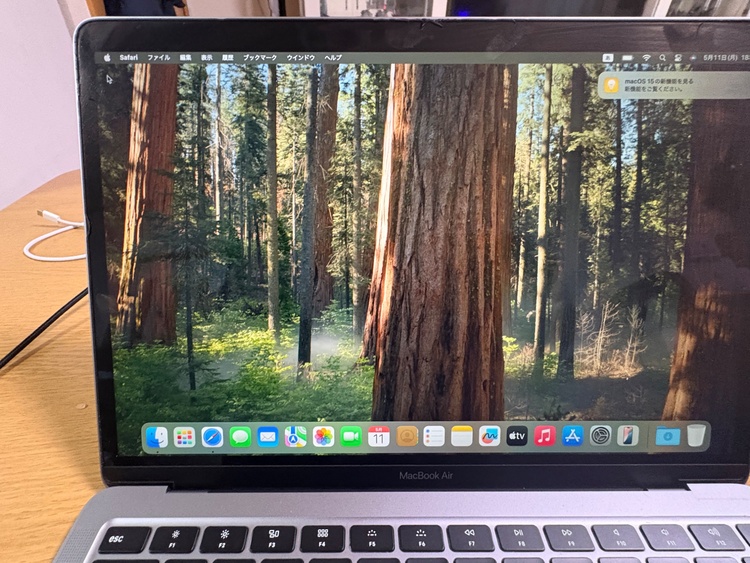 MacBook Air（PC・タブレット）の商品画像 - 査定依頼日：2026年5月11日 - 最高査定価格：18,100円