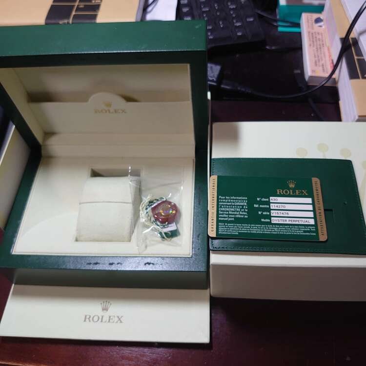 ロレックス エクスプローラー 114270（高級時計）の商品画像 - 査定依頼日：2025年1月23日 - 最高査定価格：820,000円