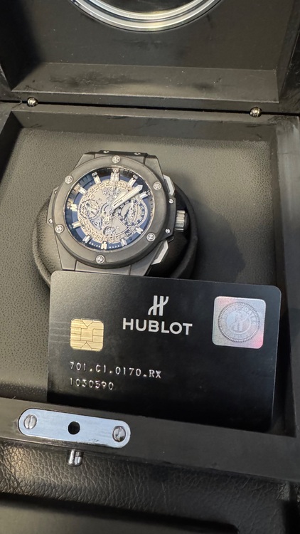 キングパワー ウニコ ブラックマジック（高級時計）の商品画像 - 査定依頼日：2025年9月28日 - 最高査定価格：1,100,000円