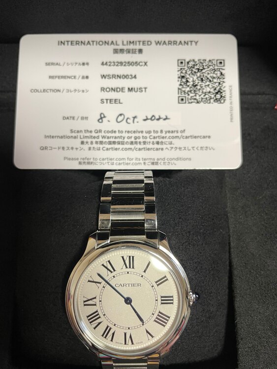 WSRN0034（高級時計）の商品画像 - 査定依頼日：2025年2月17日 - 最高査定価格：385,000円