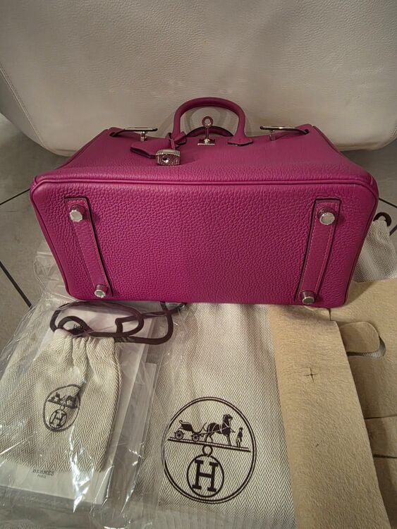 バーキンドゴ25シルバー金具、ピンク（ブランドバッグ）の商品画像 - 査定依頼日：2025年9月26日 - 最高査定価格：2,200,000円