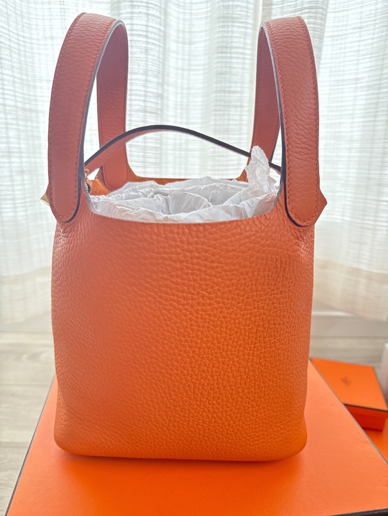 ピコタン　オレンジ　B刻印（ブランドバッグ）の商品画像 - 査定依頼日：2025年7月9日 - 最高査定価格：400,000円