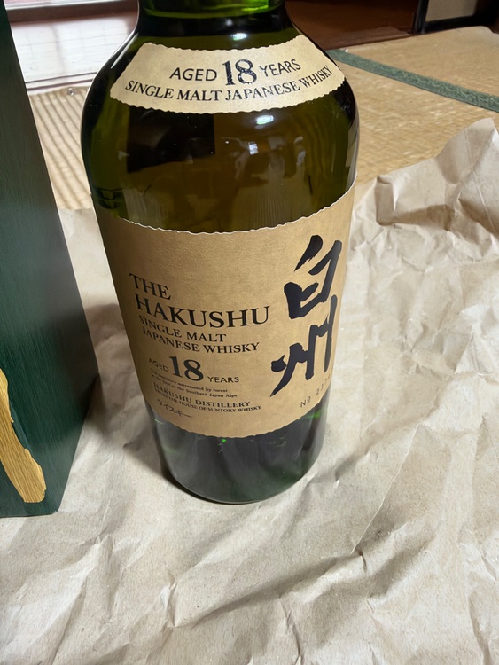 白州　18年（お酒）の商品画像 - 査定依頼日：2026年10月4日 - 最高査定価格：68,000円