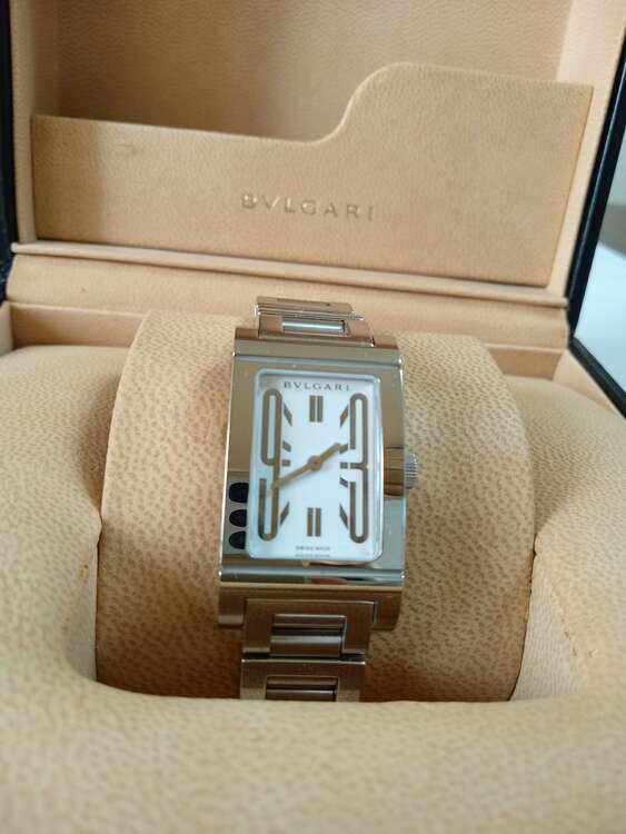 BVLGARI　レッタンゴロ（高級時計）の商品画像 - 査定依頼日：2025年2月8日 - 最高査定価格：45,000円