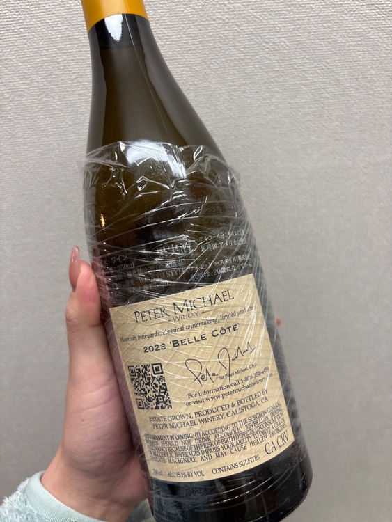 peter michael（お酒）の商品画像 - 査定依頼日：2026年1月22日 - 最高査定価格：8,500円