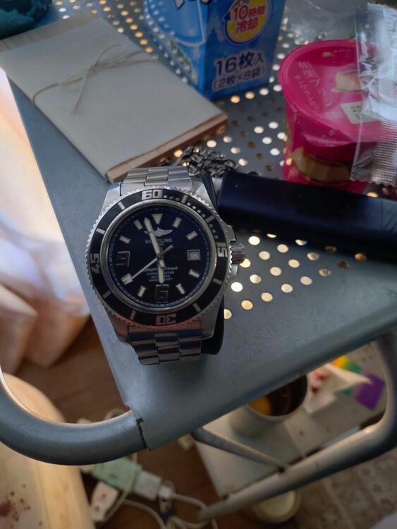 ブライトリング スーパーオーシャン 142053（高級時計）の商品画像 - 査定依頼日：2025年11月27日 - 最高査定価格：250,000円