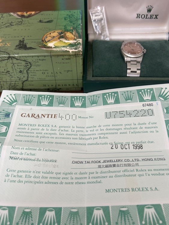 ロレックス パーペチュアル （高級時計）の商品画像 - 査定依頼日：2026年3月2日 - 最高査定価格：700,000円