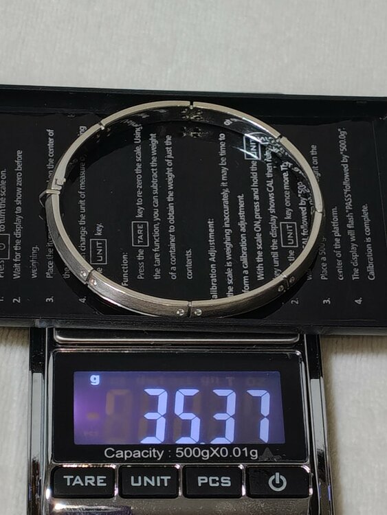 ティファニー ストリーメリカ K18WG バングル（金・貴金属）の商品画像 - 査定依頼日：2026年9月29日 - 最高査定価格：700,000円