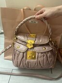 ミュウミュウ  （ブランドバッグ）の商品画像 - 査定依頼日：2024年12月28日 - 最高査定価格：23,000円