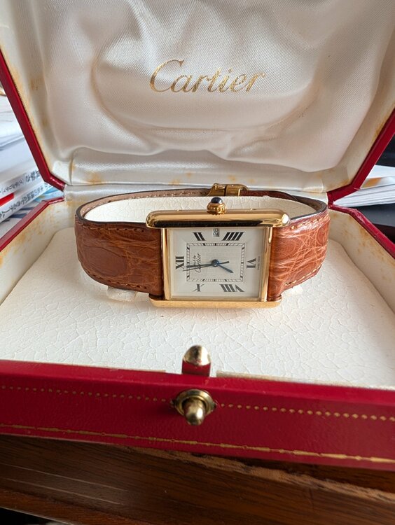 カルティエ タンク （高級時計）の商品画像 - 査定依頼日：2026年1月12日 - 最高査定価格：480,000円