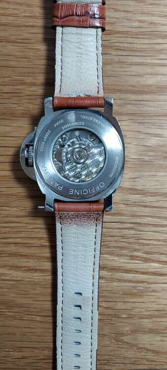 パネライ ルミノール OP787（高級時計）の商品画像 - 査定依頼日：2025年5月2日 - 最高査定価格：380,000円