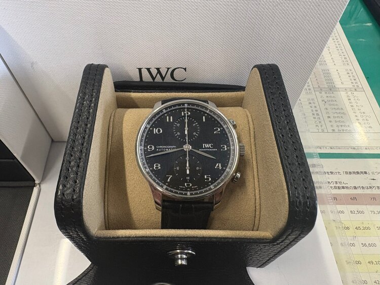 IWC ポルトギーゼ IW37160（高級時計）の商品画像 - 査定依頼日：2025年5月7日 - 最高査定価格：735,000円
