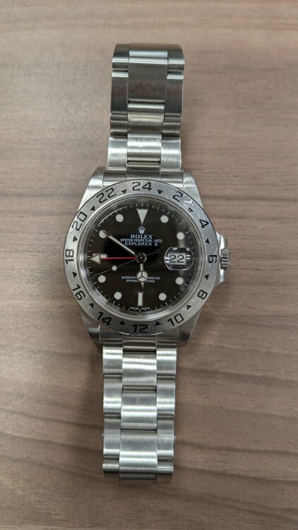 ロレックス エクスプローラー １６５７０（高級時計）の商品画像 - 査定依頼日：2026年1月24日 - 最高査定価格：1,180,000円