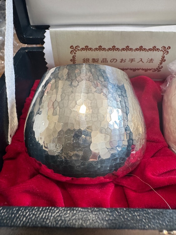 純銀　ゴブレット　酒器（金・貴金属）の商品画像 - 査定依頼日：2025年8月6日 - 最高査定価格：20,000円