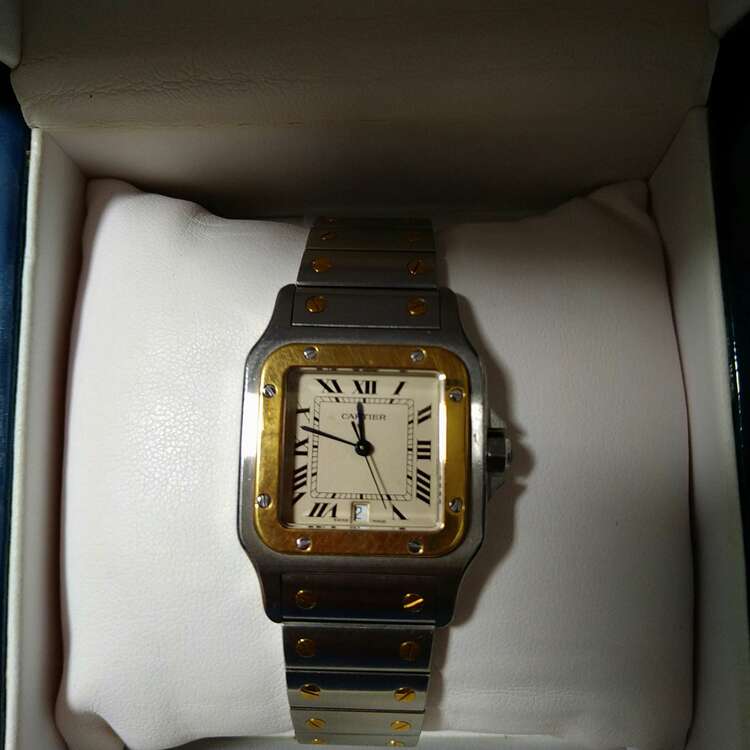 カルティエ サントス 187901 01569（高級時計）の商品画像 - 査定依頼日：2025年4月10日 - 最高査定価格：550,000円