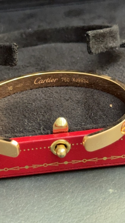 カルティエ オープンラブブレス（金・貴金属）の商品画像 - 査定依頼日：2025年9月4日 - 最高査定価格：420,000円