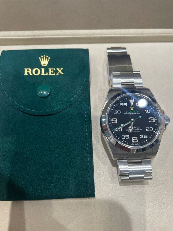 エアキング（高級時計）の商品画像 - 査定依頼日：2025年1月13日 - 最高査定価格：1,300,000円