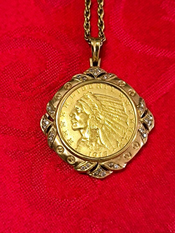 インディアンコイン（金・貴金属）の商品画像 - 査定依頼日：2026年1月8日 - 最高査定価格：360,000円