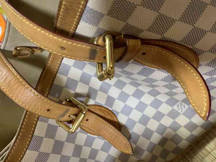 ヴィトン ダミエアズール ハムステッド（ブランドバッグ）の商品画像 - 査定依頼日：2019年7月16日 - 最高査定価格：50,000円