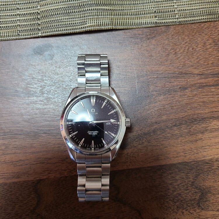 オメガ シーマスター AquaTerra（高級時計）の商品画像 - 査定依頼日：2026年3月15日 - 最高査定価格：270,000円