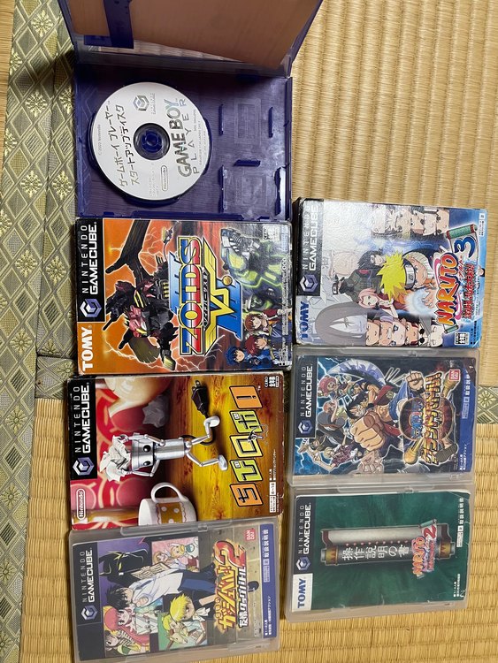 ゲームキューブ、ソフト他（ゲーム機本体・ゲームソフト）の商品画像 - 査定依頼日：2023年11月9日 - 最高査定価格：5,240円