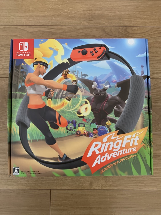 リングフィット アドベンチャー（ゲーム機本体・ゲームソフト）の商品画像 - 査定依頼日：2021年11月22日 - 最高査定価格：3,000円