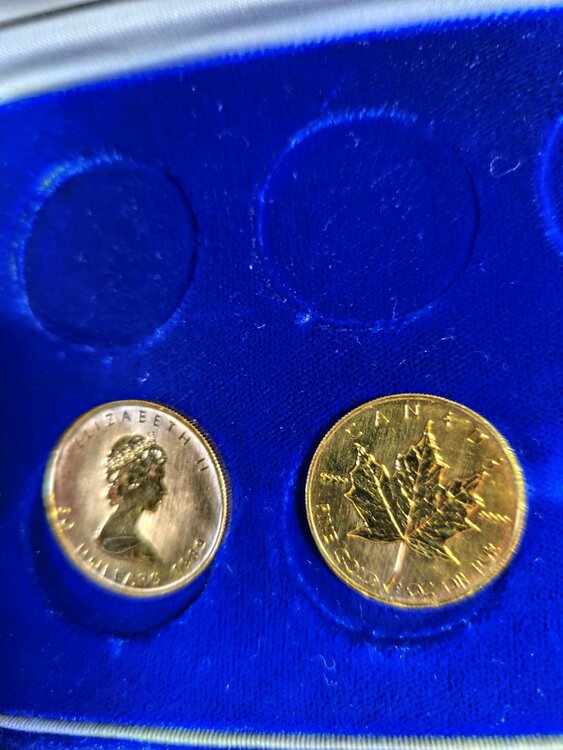 メープル金貨（金・貴金属）の商品画像 - 査定依頼日：2026年4月26日 - 最高査定価格：747,000円