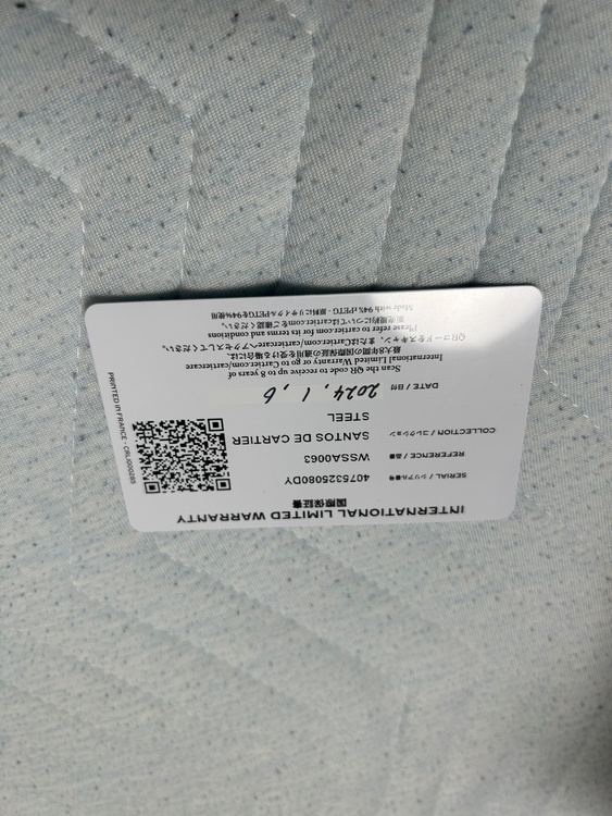 サントス（高級時計）の商品画像 - 査定依頼日：2026年1月4日 - 最高査定価格：980,000円
