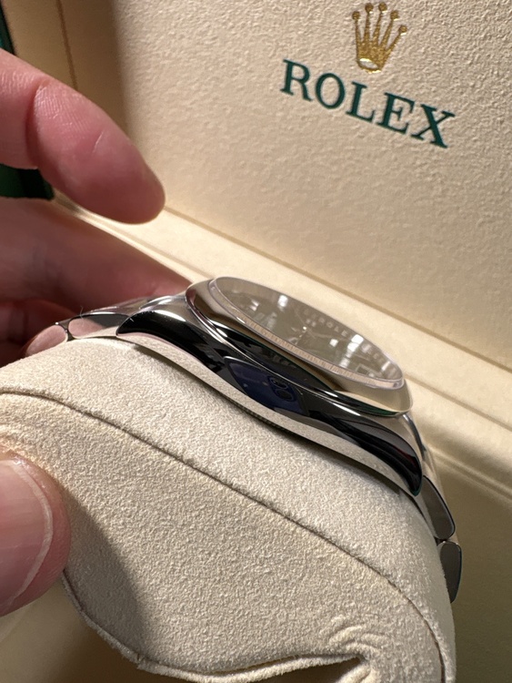 オイスターパーペチュアル36 グリーン（高級時計）の商品画像 - 査定依頼日：2025年12月24日 - 最高査定価格：1,380,000円