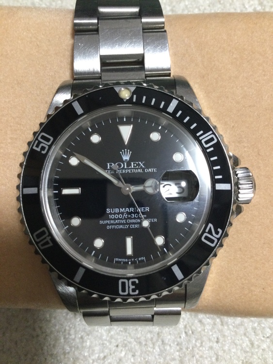 ロレックス サブマリーナー 1661（高級時計）の商品画像 - 査定依頼日：2026年1月29日 - 最高査定価格：1,470,000円