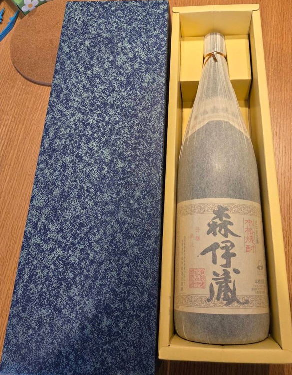 焼酎 森伊蔵 （お酒）の商品画像 - 査定依頼日：2026年4月11日 - 最高査定価格：12,000円