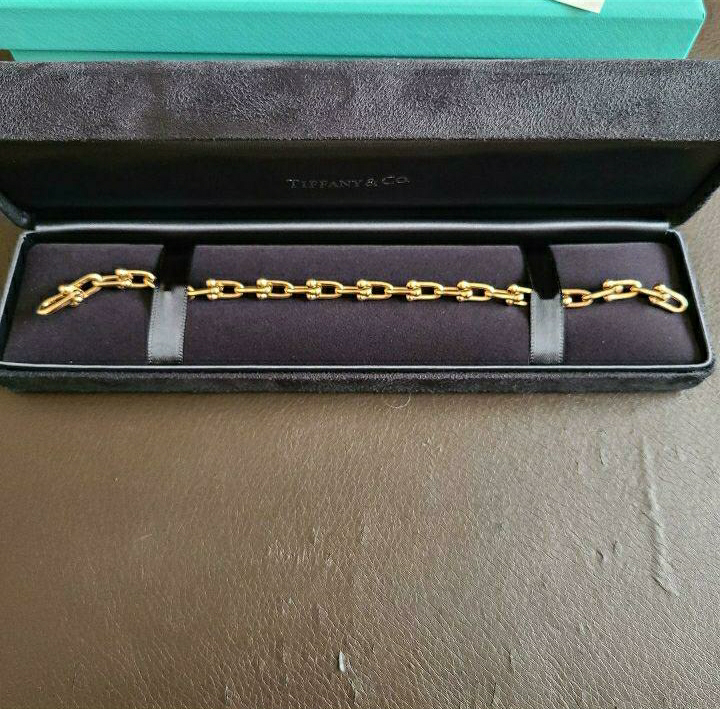 ティファニー ハードウェア ブレスレット ローズゴールド（金・貴金属）の商品画像 - 査定依頼日：2022年5月19日 - 最高査定価格：230,000円