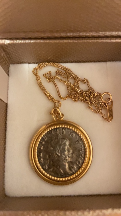 古代ローマ帝国 18金枠コインペンダント コンモドゥス帝（金・貴金属）の商品画像 - 査定依頼日：2025年9月30日 - 最高査定価格：30,000円