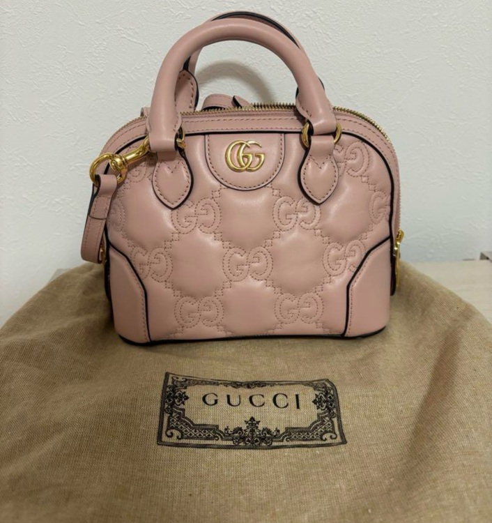 GGマトラッセレザーキルティングハンドバッグ（ブランドバッグ）の商品画像 - 査定依頼日：2025年7月18日 - 最高査定価格：140,000円