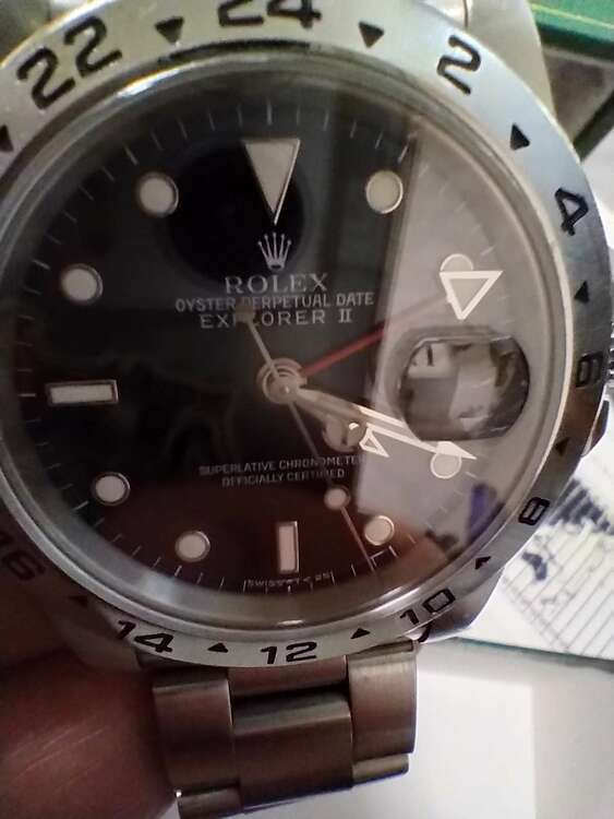ロレックス エクスプローラー 16570（高級時計）の商品画像 - 査定依頼日：2025年2月6日 - 最高査定価格：1,000,000円