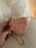 Dior Caro チェーン ハートポーチ（ブランドバッグ）の商品画像 - 査定依頼日：2026年10月5日 - 最高査定価格：80,000円