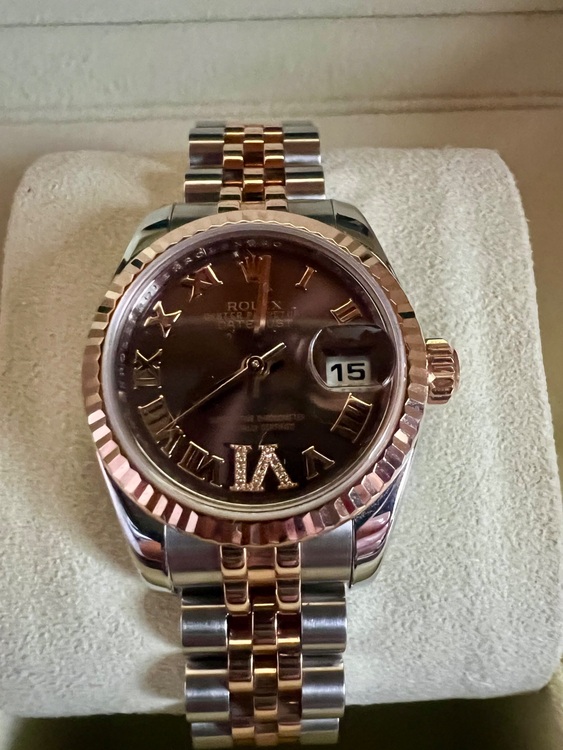 ロレックス デイトジャスト 17917（高級時計）の商品画像 - 査定依頼日：2025年7月3日 - 最高査定価格：1,400,000円