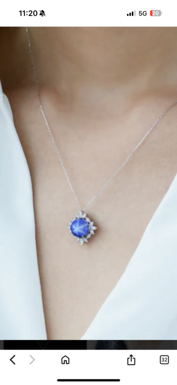 スターサファイアネックレス（金・貴金属）の商品画像 - 査定依頼日：2025年11月20日 - 最高査定価格：10,000円