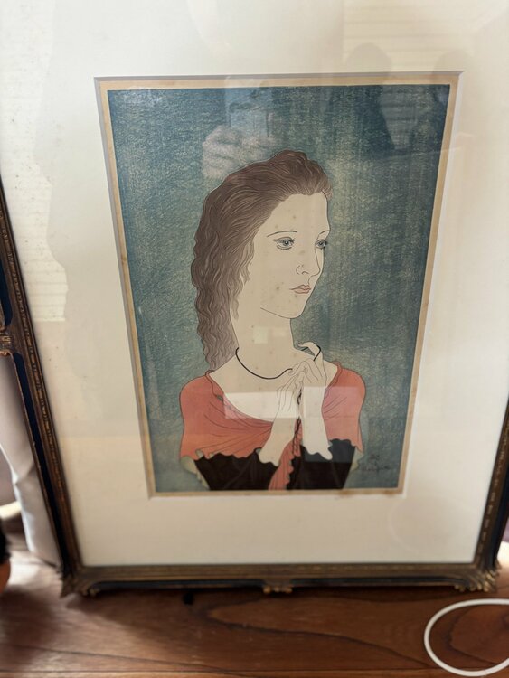 或る女（美術品・骨董品）の商品画像 - 査定依頼日：2026年2月14日 - 最高査定価格：17,000円