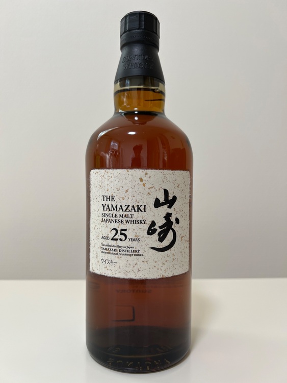 山崎25年（お酒）の商品画像 - 査定依頼日：2025年6月12日 - 最高査定価格：890,000円