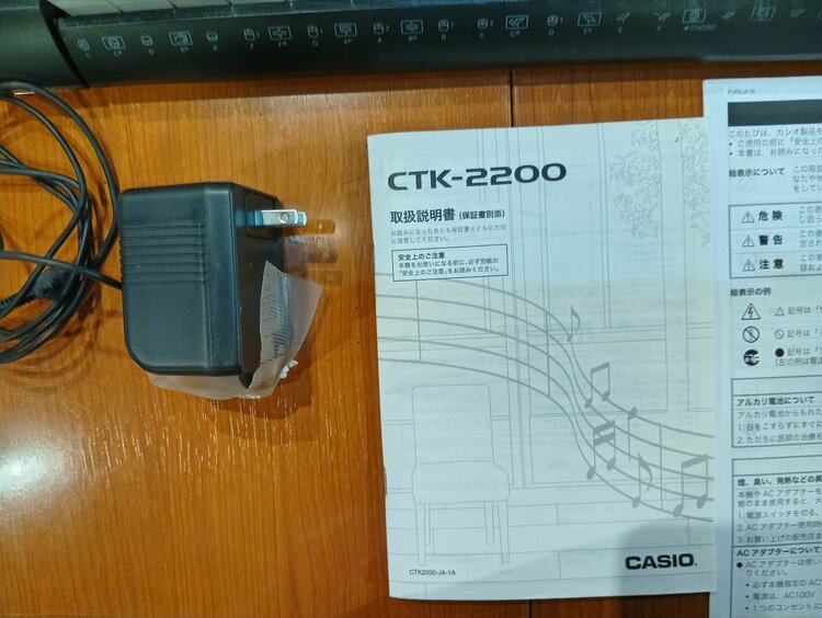 CASIO　CTK-2200（ピアノ・楽器・PA機材）の商品画像 - 査定依頼日：2026年6月3日 - 最高査定価格：3,000円
