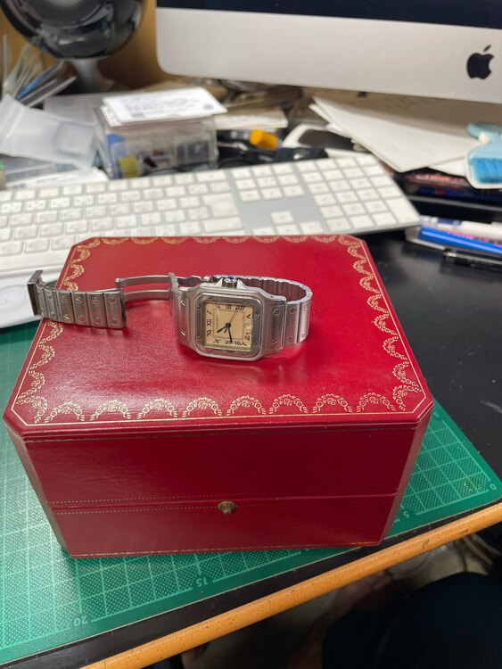 カルティエ サントス （高級時計）の商品画像 - 査定依頼日：2025年5月19日 - 最高査定価格：500,000円